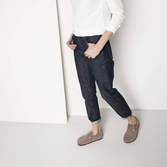 London Suede Leather - Taupe