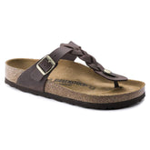 Gizeh Braided Natural Leather Oiled - Habana