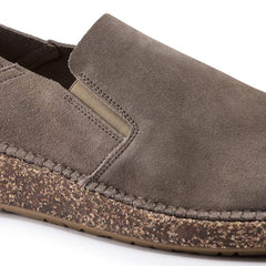 Callan Suede Leather - Gray Taupe