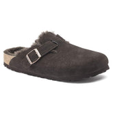 Boston Shearling Suede Leather - Mocha