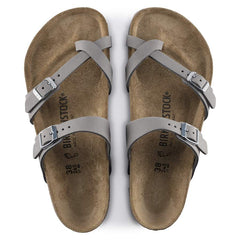 Mayari Nubuck Leather - Dove Gray