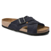 Lugano Soft Footbed Suede Leather - Midnight Blue