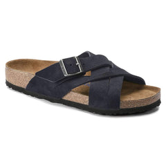 Lugano Soft Footbed Suede Leather - Midnight Blue