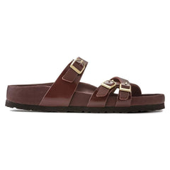 Franca Natural Leather Patent - High Shine Chocolate