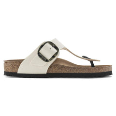 Gizeh Vegan Big Buckle Textile - Eggshell
