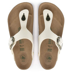 Gizeh Vegan Big Buckle Textile - Eggshell