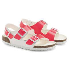 Milano BS Birko-Flor Patent - Neon Pink/White Patent