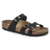 Franca Birko-Flor Nubuck - Black