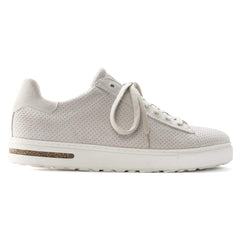 Bend Low Suede Leather Embossed - Antique White