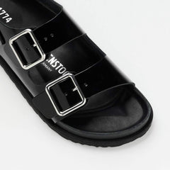 1774 Milano Leather Natural Leather - Premium Black