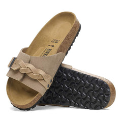 Oita Braided Suede Leather - Taupe