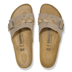 Oita Braided Suede Leather - Taupe