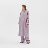 Tekla Kaftan - Mauve Stripes