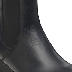 Ebba Slip On Natural Leather - Black/Black