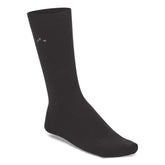 Cotton Ribbed Socks Cotton/Polyamid/Elastane - Black