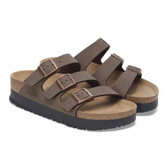 Florida Flex Platform Birko-Flor Nubuck - Mocha