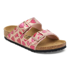 Arizona Kids Birko-Flor - Electric Metallic Copper Hearts