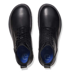 Highwood Lace Mid Women Natural Leather - Black
