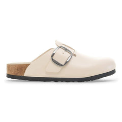 Boston Big Buckle Natural Leather - Oyster Dressy Leather