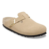Boston Suede Leather - Taupe