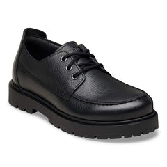 Highwood Moc Lace Low Natural Leather - Black