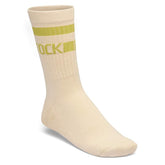 Cotton Tennis Socks Cotton/Polyamid/Elastane - Oatmeal/Archive Mid Green