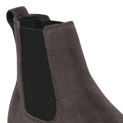 Highwood Slip On Mid Suede Leather - Velvet grey