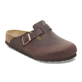 Boston Soft Footbed Natural Leather Oiled - Habana