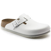 Boston Super Grip Natural Leather - White