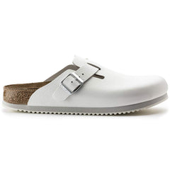Boston Super Grip Natural Leather - White