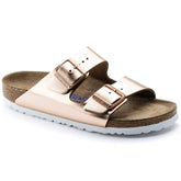 Arizona Soft Footbed Natural Leather - Metallic Copper