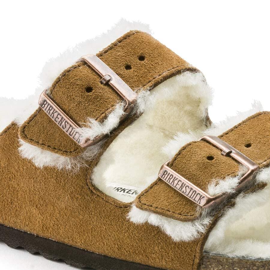Arizona Shearling Suede Leather/Fur - Mink