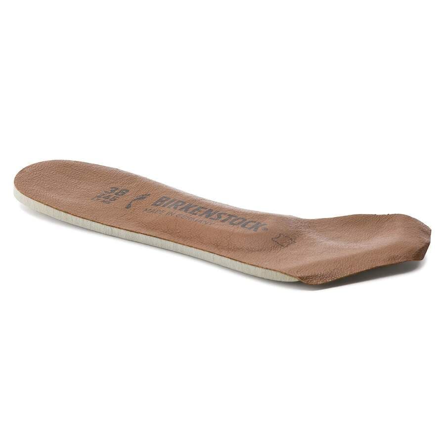 Toeless Insole Leather Lined - Brown