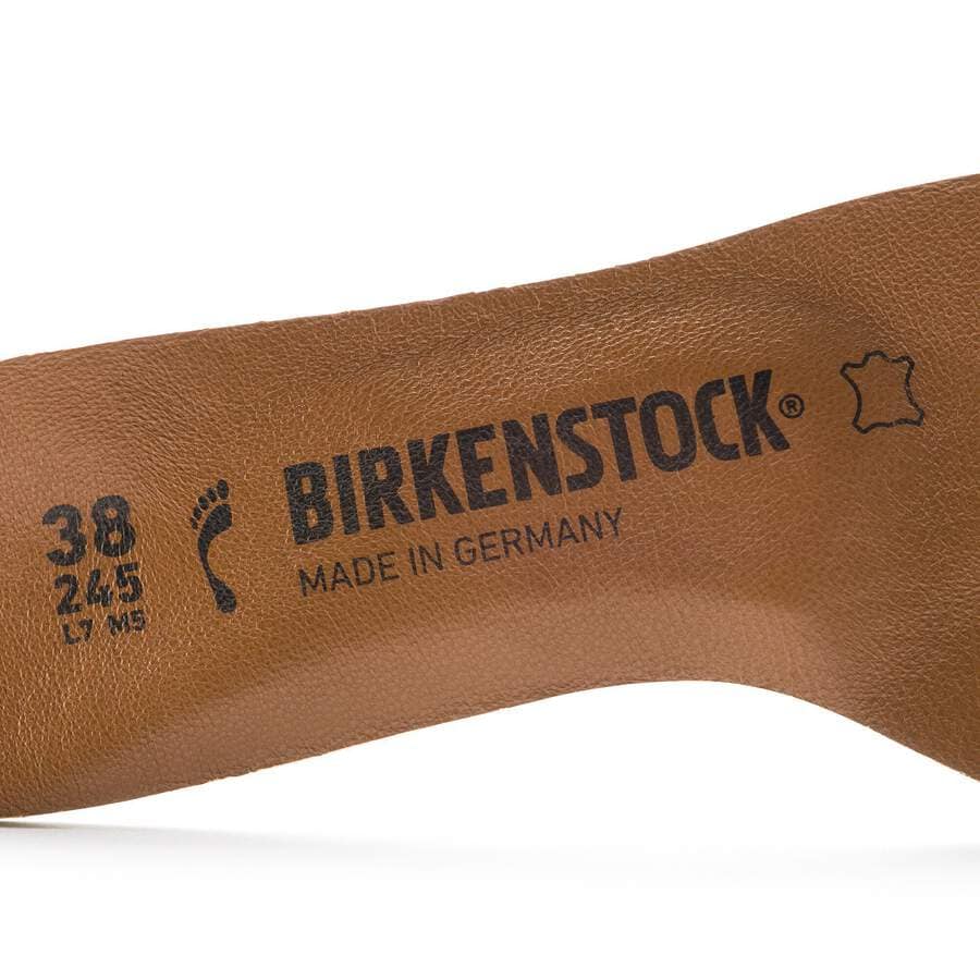 Toeless Insole Leather Lined - Brown