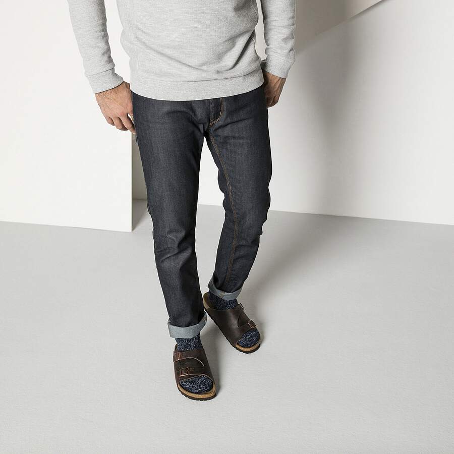Cotton Twist Men Cotton/Polyamid/Elastane - Blue