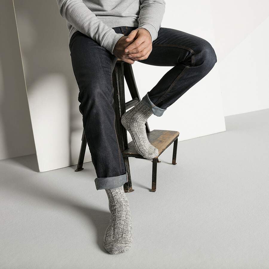 Cotton Twist Men Cotton/Polyamid/Elastane - Gray