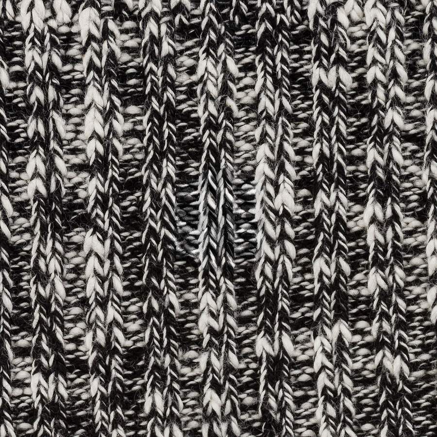 Cotton Slub Men Cotton/Polyamid/Elastane - Black/Gray