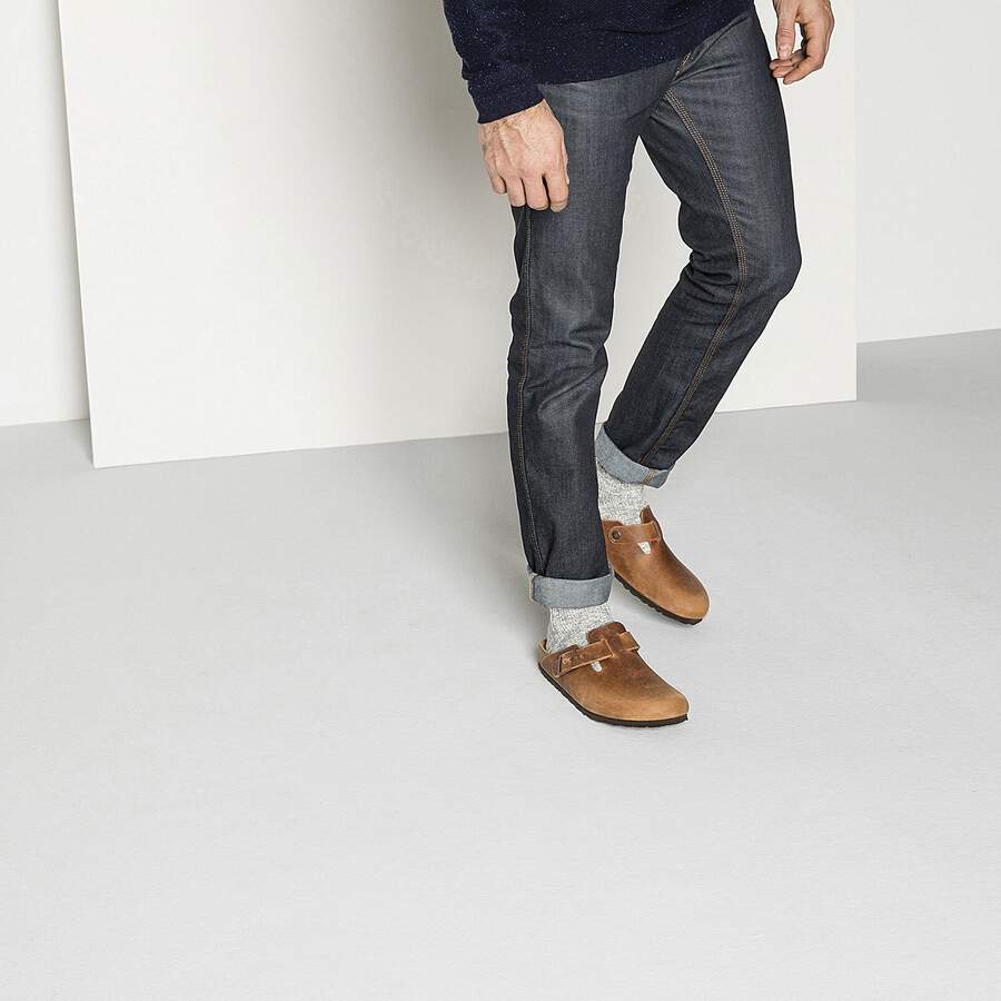 Cotton Slub Men Cotton/Polyamid/Elastane - Gray/White