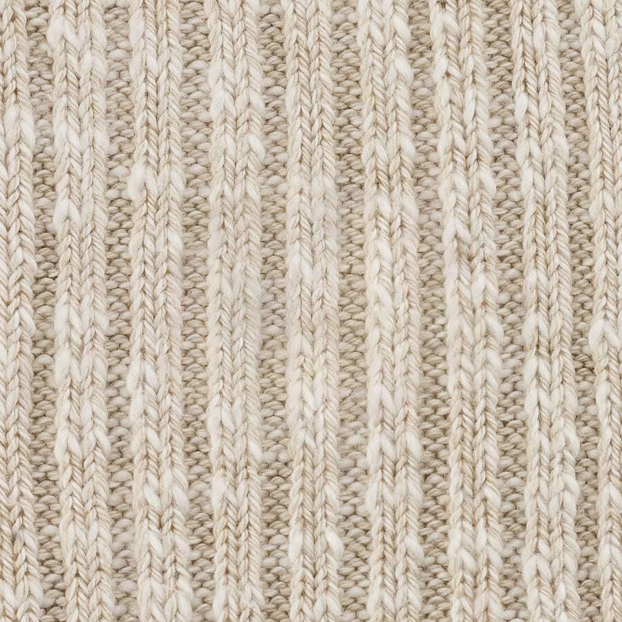 Cotton Slub Men Cotton/Polyamid/Elastane - Beige/White