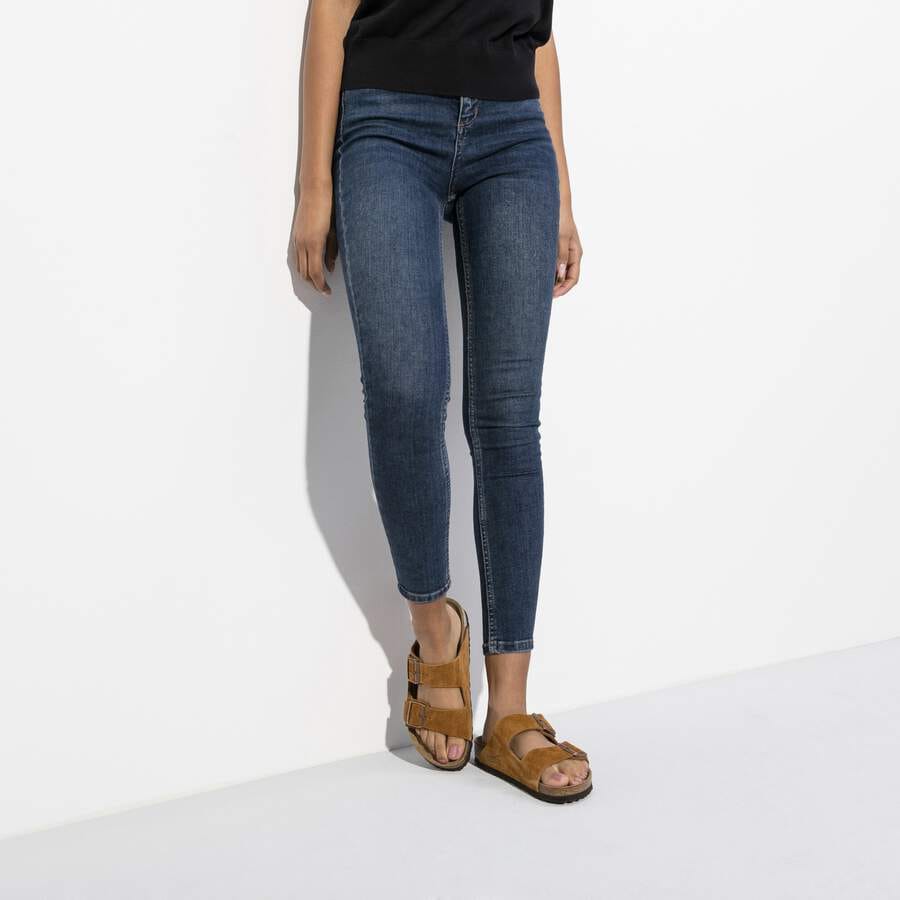 Arizona Soft Footbed Suede Leather - Mink