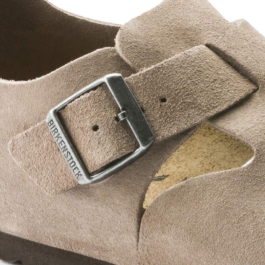 London Suede Leather - Taupe