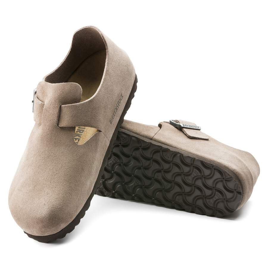 London Suede Leather - Taupe