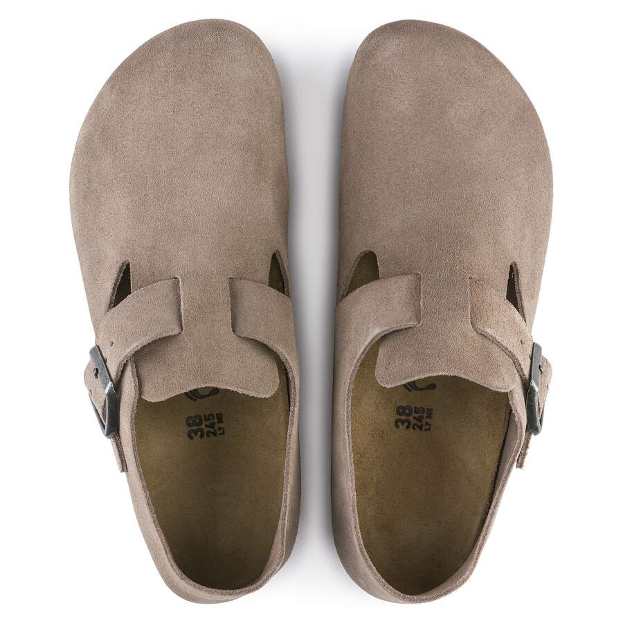 London Suede Leather - Taupe