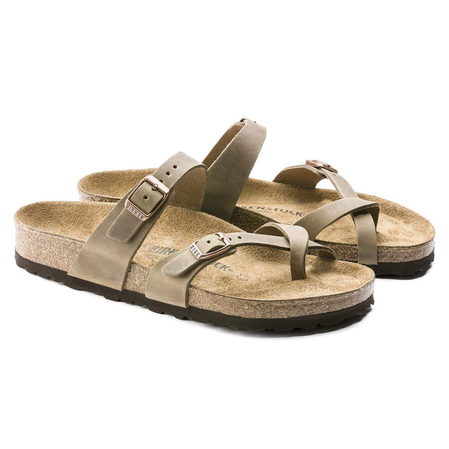 Mayari Natural Leather Oiled - Tobacco Brown
