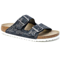 Arizona Suede Leather - Injected Gunmetal