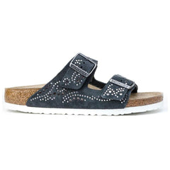 Arizona Suede Leather - Injected Gunmetal