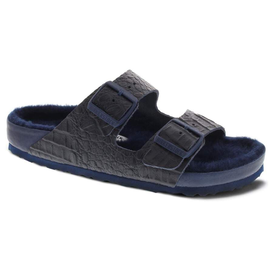 Arizona Natural Leather - Croco Navy