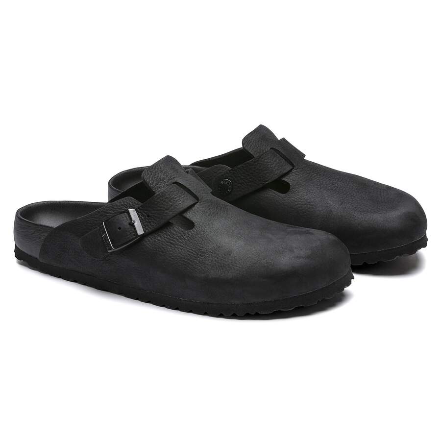 Boston Natural Leather - Black