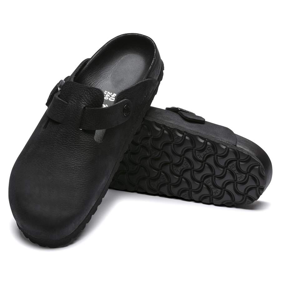 Boston Natural Leather - Black