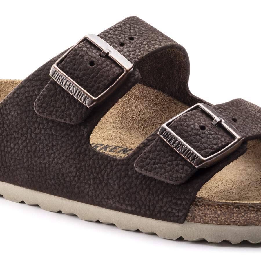 Arizona Nubuck Leather - Steer Soft Brown